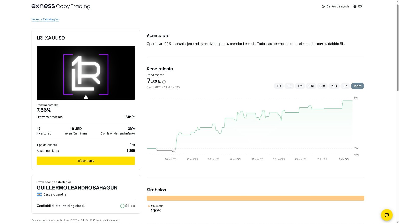Rentabilidad LR1 - imagen 1